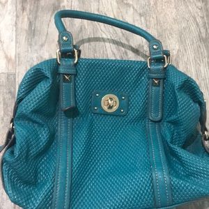 Textured Teal Purse